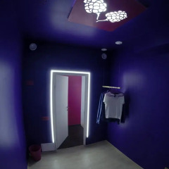 Гостиница HQ Hostelberry Номер с различными типами кроватей (общая ванная комната) фото 10