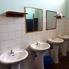Отель Pariango Beach Motel ванная