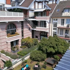 Отель Apartmenthaus Hohe Straße Дюссельдорф балкон