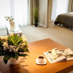 Отель Invite Wroclaw 4* Люкс с различными типами кроватей фото 9