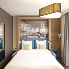 Отель Aparthotel Adagio Köln City 4* Студия с различными типами кроватей фото 3
