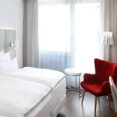Отель NH Collection Frankfurt City 4* Номер категории Премиум с различными типами кроватей фото 14