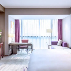 Отель Novotel Xian Scpg 4* Улучшенный номер с различными типами кроватей фото 4
