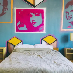 Hostel 4 Rooms Стандартный номер с различными типами кроватей фото 5