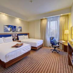 Гостиница Hampton by Hilton Волгоград Профсоюзная 4* Стандартный номер с различными типами кроватей фото 14