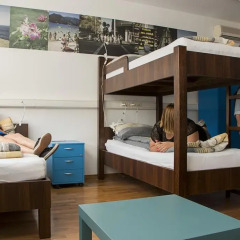 Hostel Bureau Кровать в общем номере с двухъярусной кроватью фото 13
