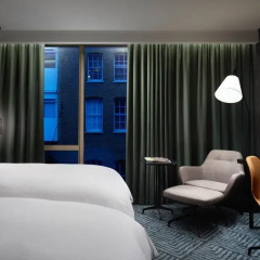 Отель Hilton London Bankside 5* Номер Делюкс с различными типами кроватей фото 2
