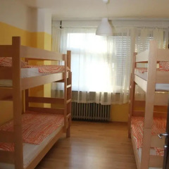 Zagreb Soul Hostel Кровать в общем номере с двухъярусной кроватью фото 11