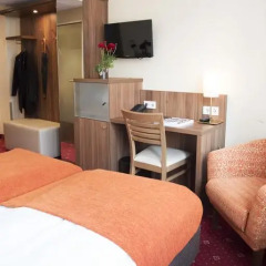 Hotel Schlicker 3* Стандартный номер с двуспальной кроватью фото 8