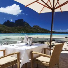 Отель Sofitel Bora Bora Private Island пляж