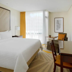 Отель Lisbon Marriott Hotel Португалия, Лиссабон - отзывы, цены и фото номеров - забронировать отель Lisbon Marriott Hotel онлайн комната для гостей фото 5