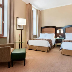 Гостиница Hilton Москва Ленинградская 5* Представительский номер с различными типами кроватей фото 2