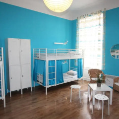 Adam&eva Hostel Prague Кровать в общем номере фото 3
