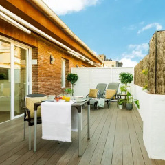 Отель Aparthotel Mariano Cubi Barcelona балкон