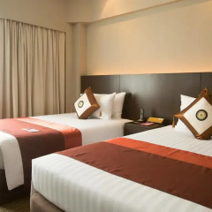 Отель Ramada Plaza by Wyndham Bangkok Menam Riverside 5* Номер Делюкс с двуспальной кроватью фото 5