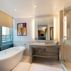 Отель West 57th Street by Hilton Club США, Нью-Йорк - отзывы, цены и фото номеров - забронировать отель West 57th Street by Hilton Club онлайн ванная