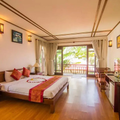 Отель Riverside Bamboo Resort Hoi An 3* Номер Делюкс с различными типами кроватей фото 2