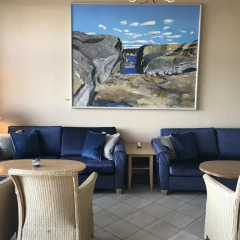 Отель Hotell Refsnes Gods интерьер отеля
