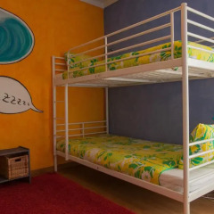 Отель Ericeira Surf Camp 2* Кровать в общем номере двухъярусные кровати фото 24