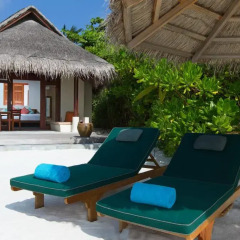 Отель Anantara Dhigu Maldives Resort 5* Вилла с различными типами кроватей фото 6