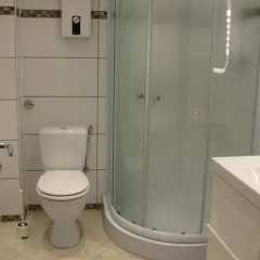 Отель Messewohnung in Düsseldorf Rath Дюссельдорф ванная