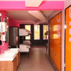 Отель Hostal La Buena Vida 2* Кровать в общем номере фото 2