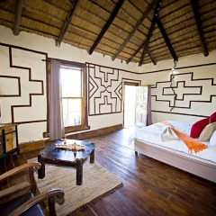 Отель Addo Palace Bush Huts комната для гостей фото 4