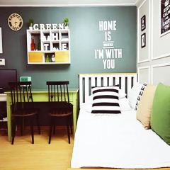Отель Han River Guesthouse 2* Студия с различными типами кроватей фото 2