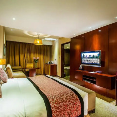 Отель Crowne Plaza Beijing Zhongguancun 4* Улучшенный номер с различными типами кроватей фото 4