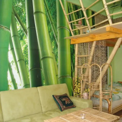 Artharmony Pension & Hostel Стандартный номер с различными типами кроватей (общая ванная комната) фото 11