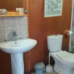 Отель Guest Beach Bungalow Tahiti ванная фото 2