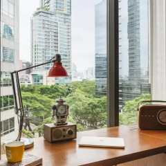 Отель Indigo Bangkok Wireless Road 5* Улучшенный номер фото 3