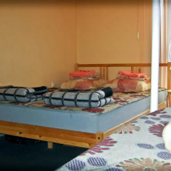 Хостел Достоевский Кровать в общем номере с двухъярусными кроватями фото 16
