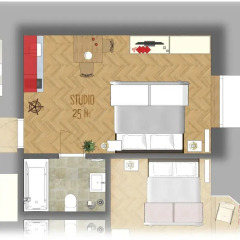 Отель EPIFANIE - apartments Чехия, Прага - отзывы, цены и фото номеров - забронировать отель EPIFANIE - apartments онлайн интерьер отеля
