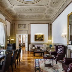 Отель Relais Santa Croce 5* Президентский люкс с различными типами кроватей фото 11