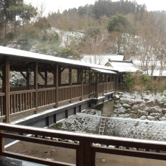 Отель Yamabiko Ryokan Минамиогуни балкон