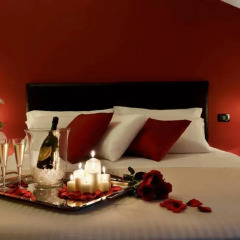 Отель Albergo D'italia 3* Стандартный номер с двуспальной кроватью фото 11