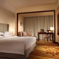 Отель Ramada by Wyndham Beijing Airport 4* Улучшенный номер с 2 отдельными кроватями фото 5