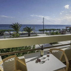 Tylissos Beach Hotel 4* Улучшенный номер с различными типами кроватей фото 3