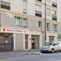 Отель Séjours et Affaires Paris Malakoff 2* Студия с различными типами кроватей фото 17
