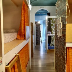 D´Hostel Madrid Кровать в общем номере с двухъярусной кроватью фото 13