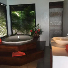 Отель Villa BellaVista Французская Полинезия, Папеэте - отзывы, цены и фото номеров - забронировать отель Villa BellaVista онлайн ванная фото 2