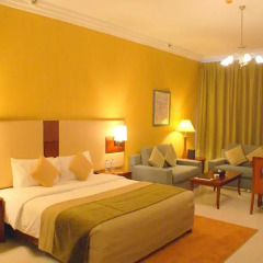 Star Metro Deira Hotel Apartments 4* Номер Делюкс с различными типами кроватей фото 4