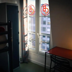 Beautiful Belleville Hostel & Hotel Кровать в общем номере с двухъярусной кроватью фото 4