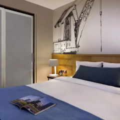Отель Citadines Michel Hamburg 4* Студия с различными типами кроватей фото 2