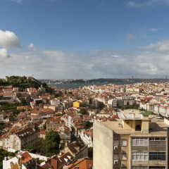 Отель Best View of Lisbon III @ Senhora do Monte, Graça, Alfama балкон