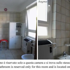 Отель B&B Falcone Ортона ванная