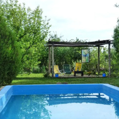 Отель Cabañas Finca Don José Сан-Рафаэль бассейн