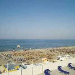 Hotel San Giorgio Римини пляж фото 2