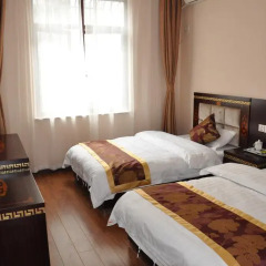 Chengdu Holly Hostel Стандартный номер с 2 отдельными кроватями фото 9